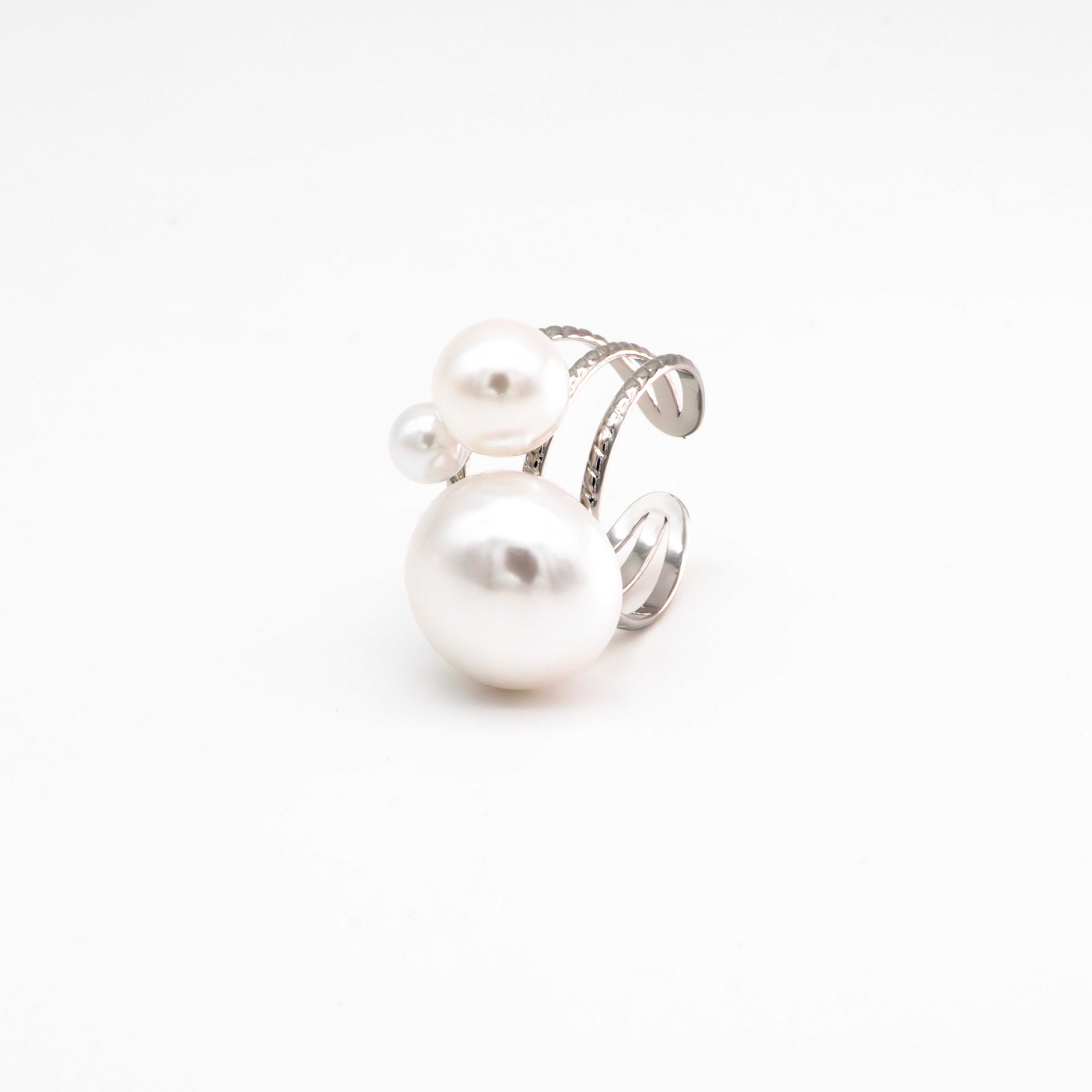 Anello Triple Pearl