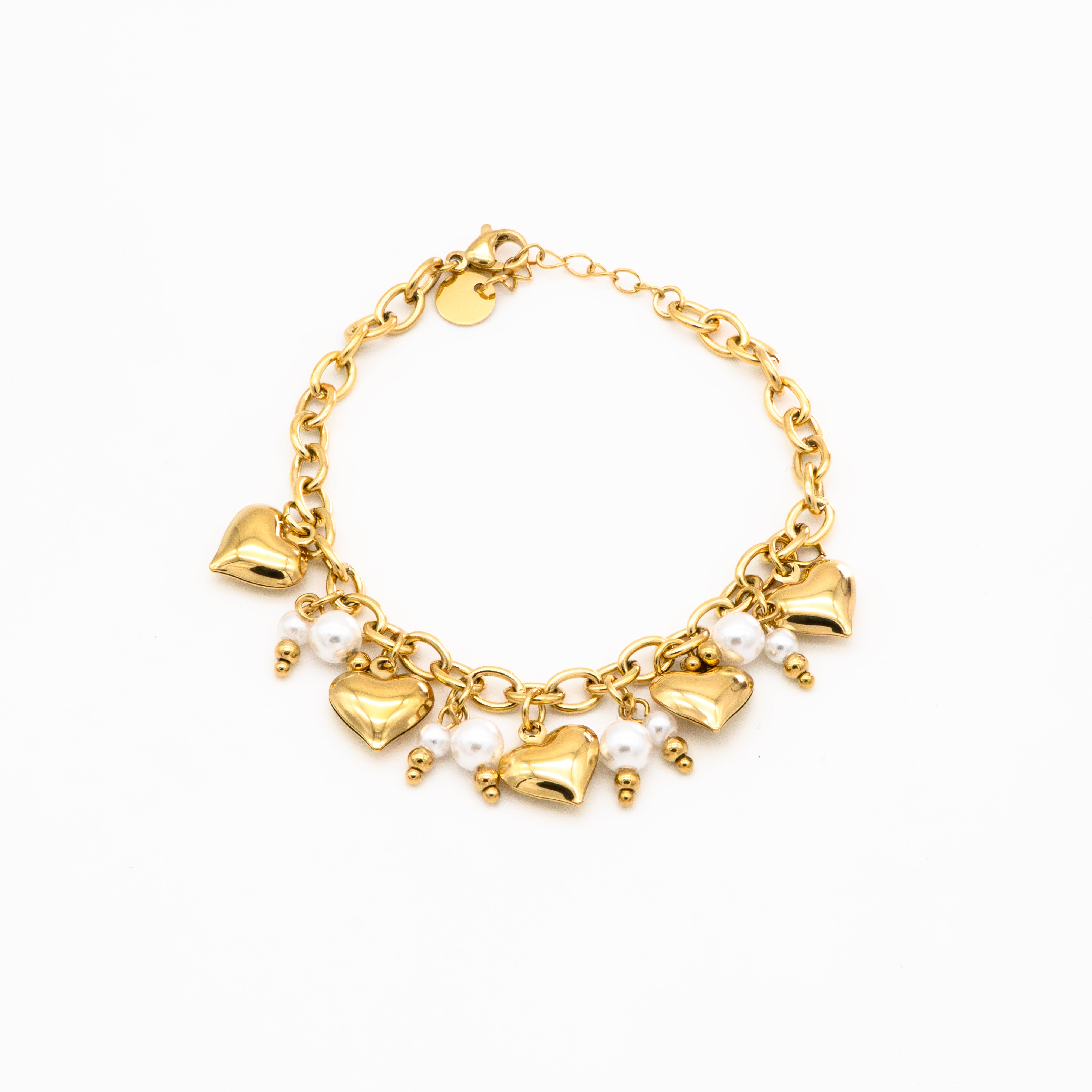 Bracciale Heart & Pearl