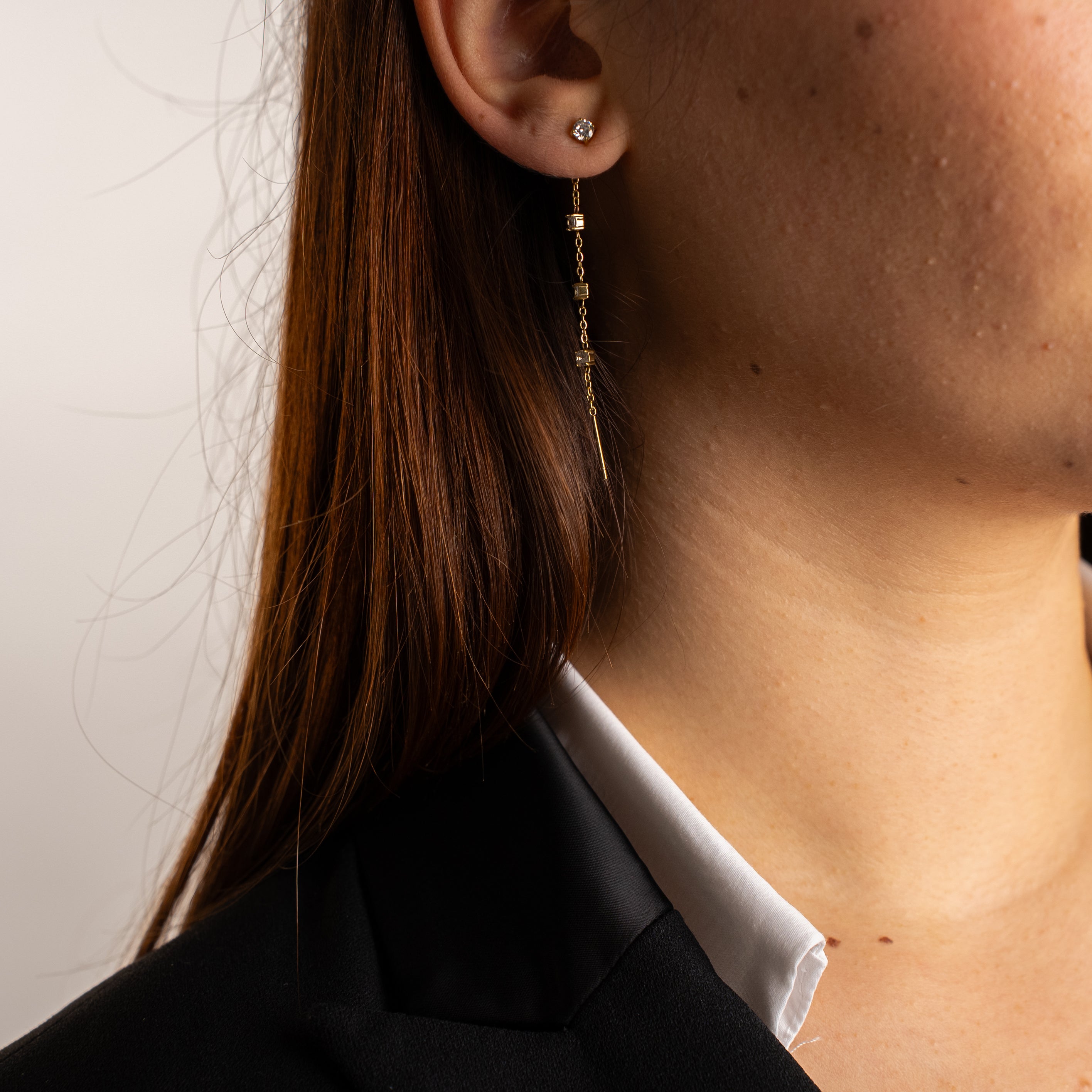 Orecchini Cascata di Luce