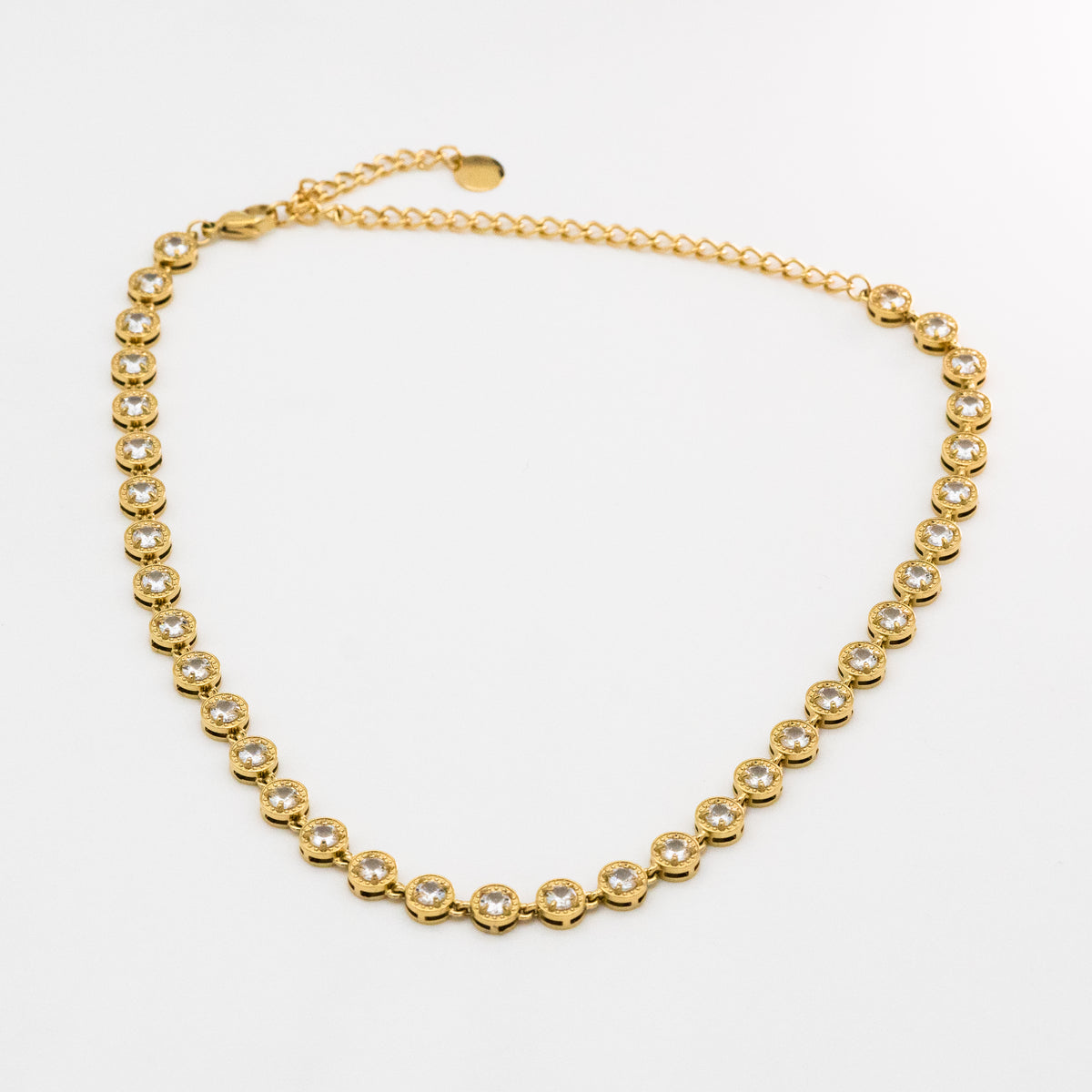 Collana Mayda con Zirconi a Griffe