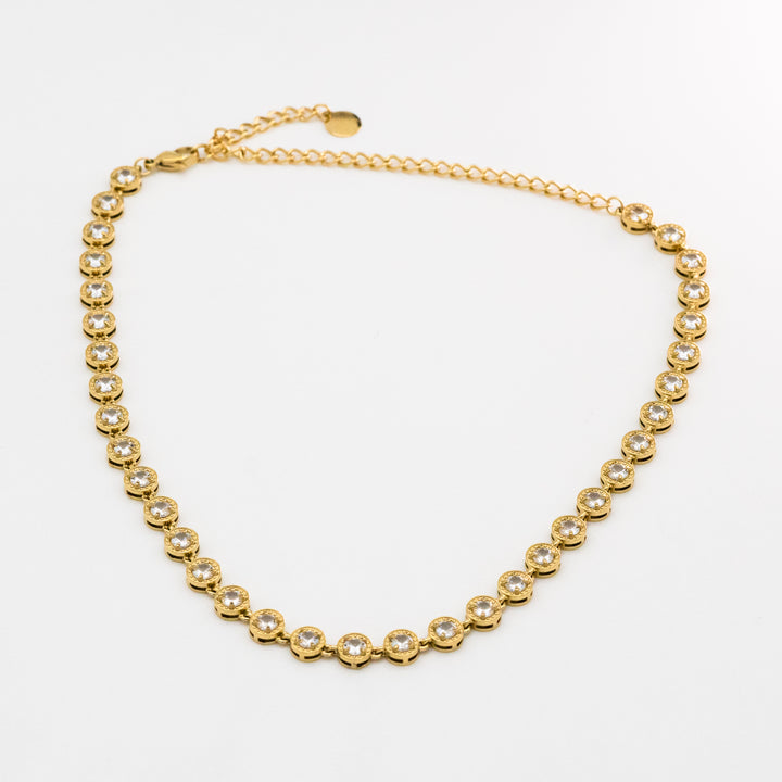 Collana Mayda con Zirconi a Griffe