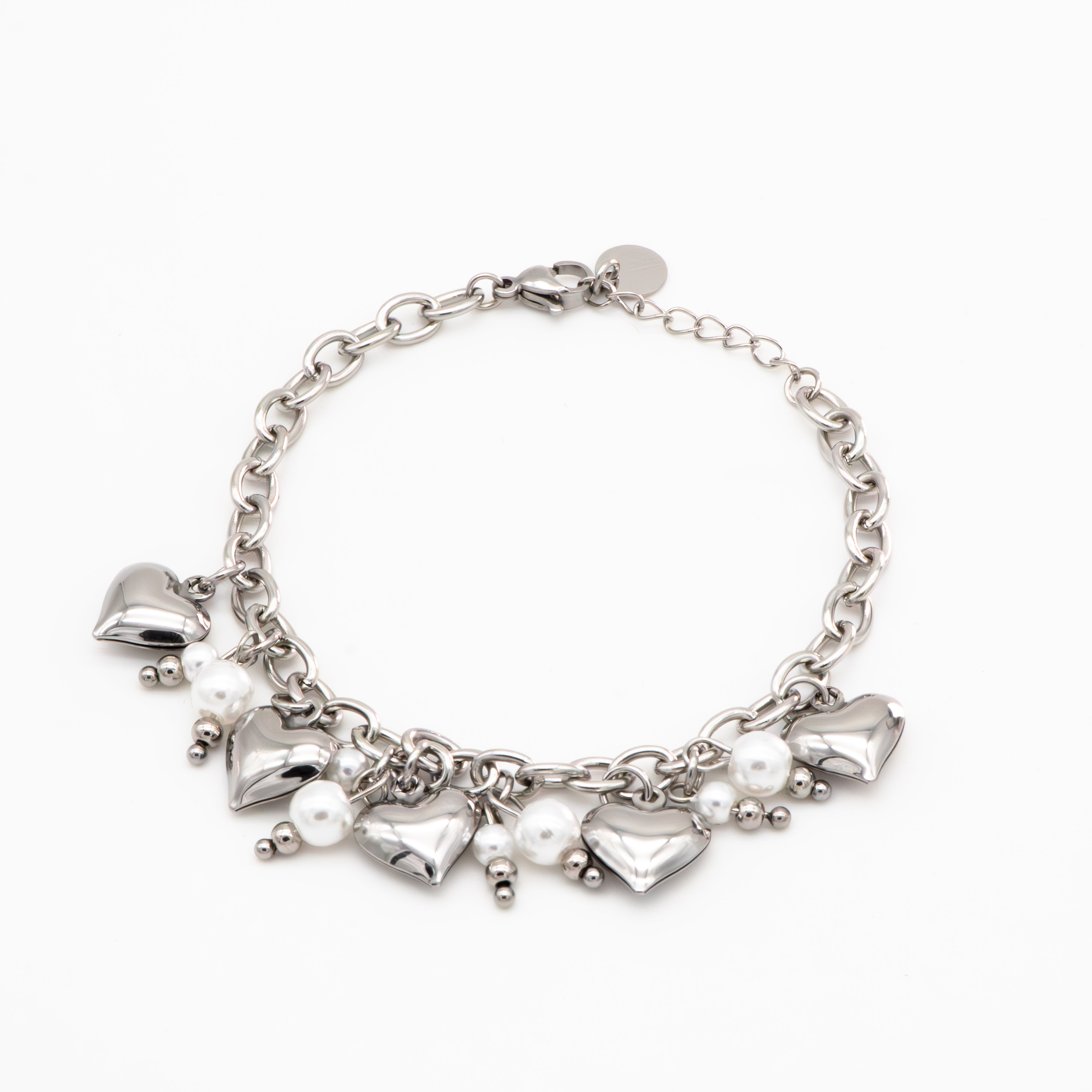 Bracciale Heart & Pearl