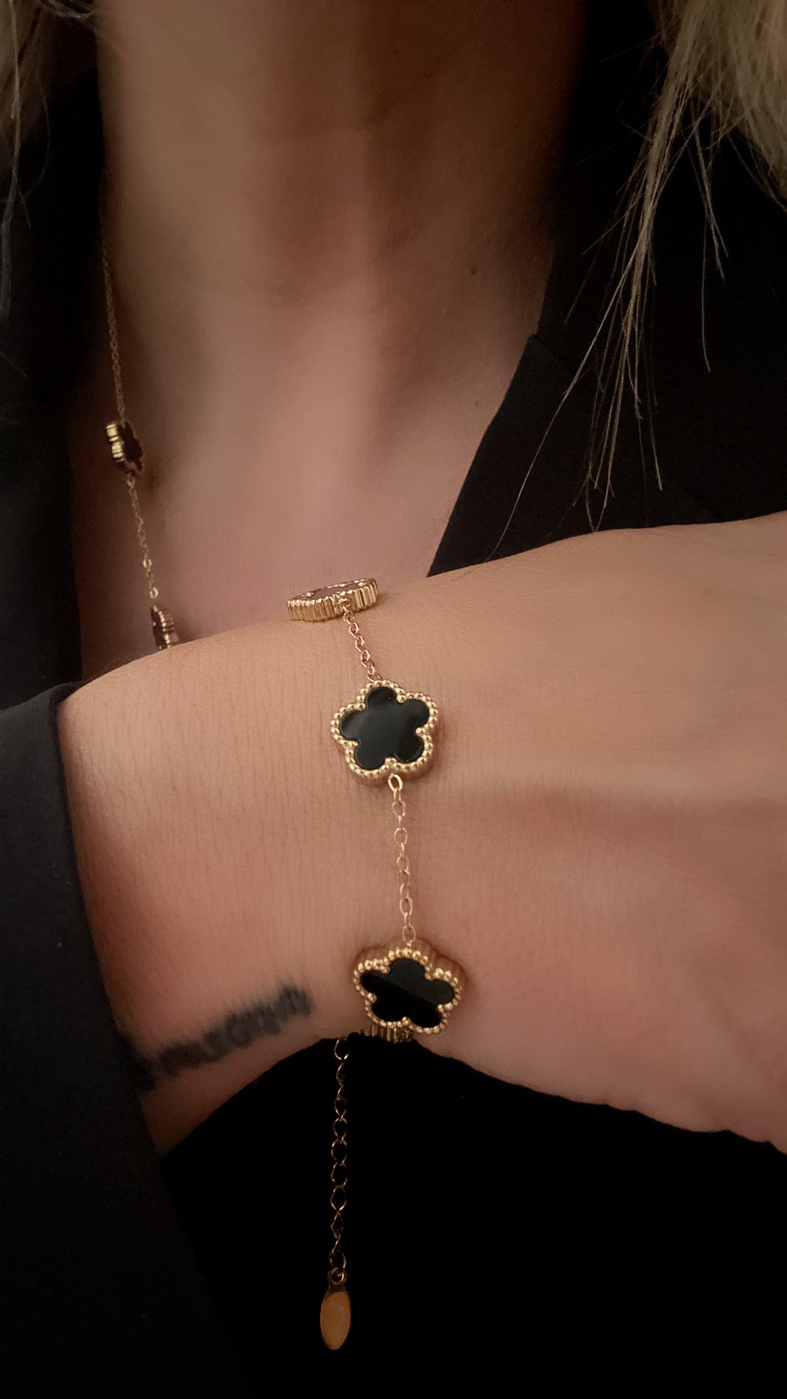 Bracciale 5 petali